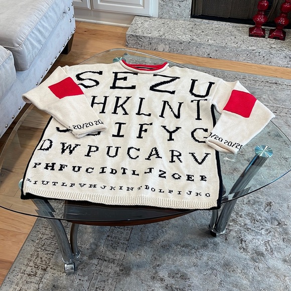 Vintage hand loomed cotton sweater in perfect condition - Picture 1 of 11